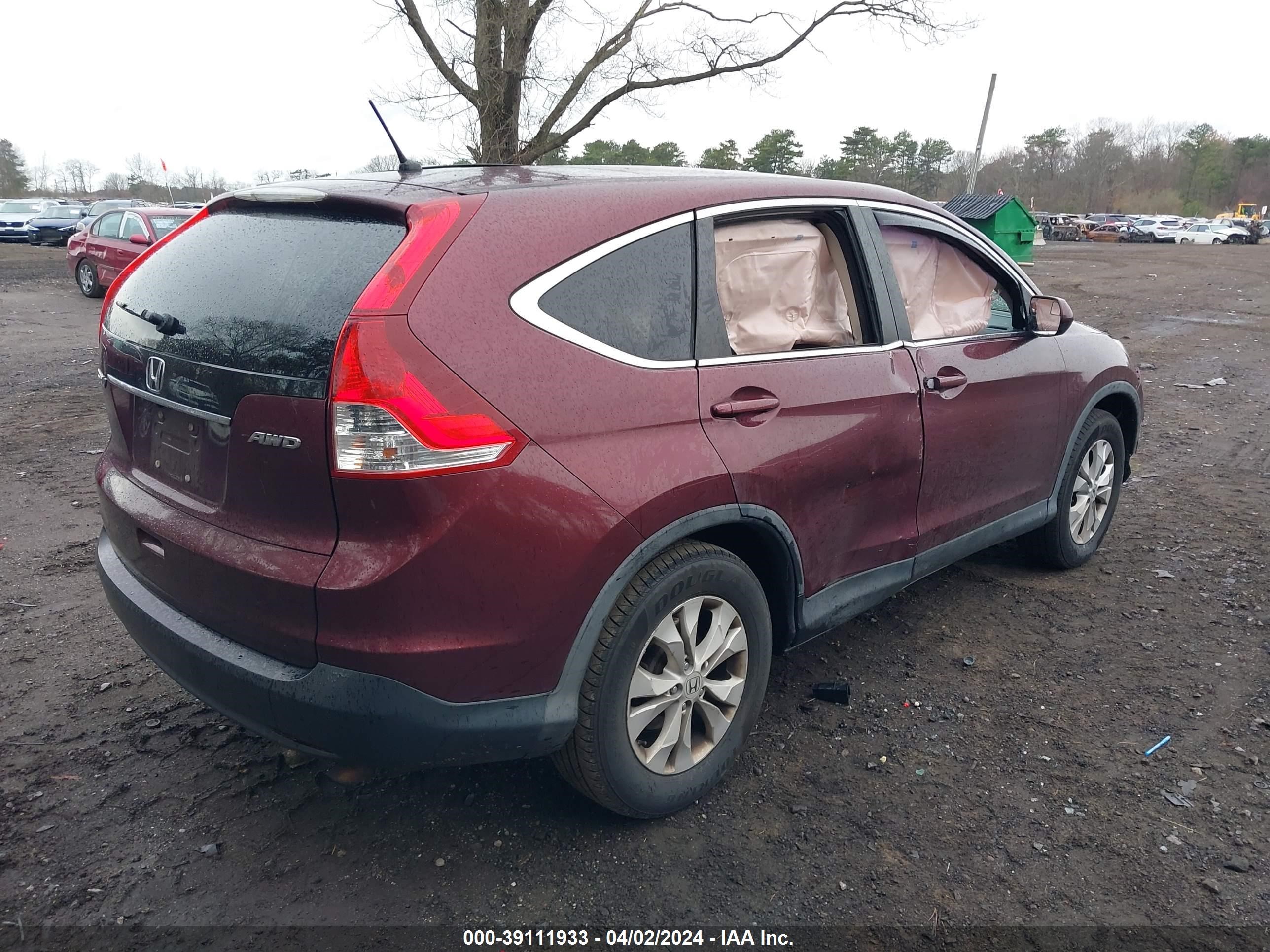 Photo 3 VIN: 5J6RM4H52DL047466 - HONDA CR-V 