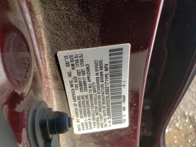 Photo 9 VIN: 5J6RM4H52DL060217 - HONDA CR-V EX 