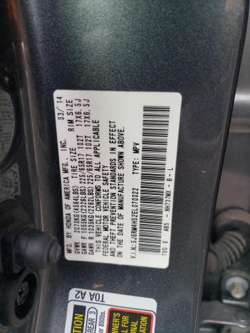 Photo 12 VIN: 5J6RM4H52EL070022 - HONDA CRV 