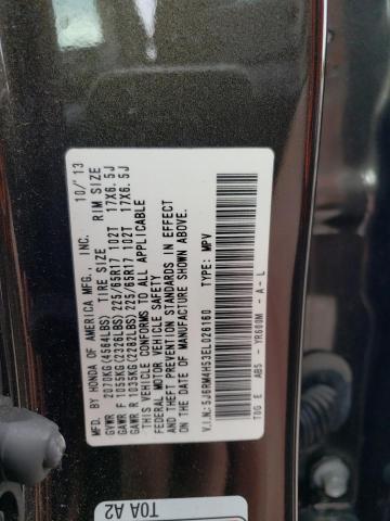 Photo 12 VIN: 5J6RM4H53EL026160 - HONDA CR-V EX 