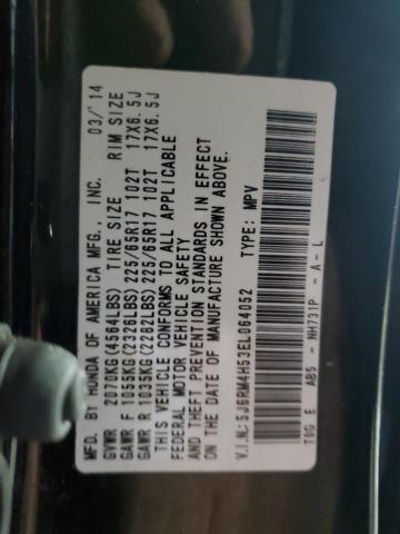 Photo 12 VIN: 5J6RM4H53EL064052 - HONDA CRV 