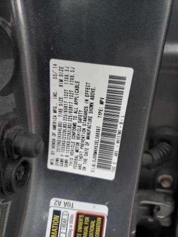 Photo 12 VIN: 5J6RM4H53EL086987 - HONDA CR-V EX 