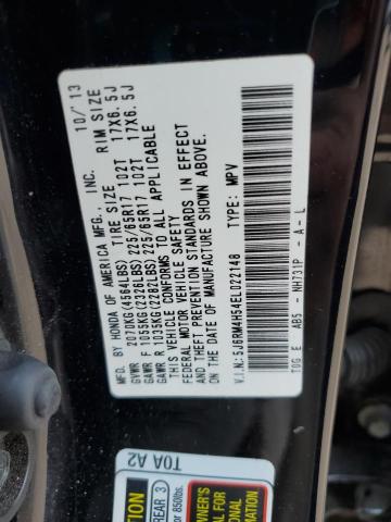 Photo 12 VIN: 5J6RM4H54EL022148 - HONDA CR-V EX 