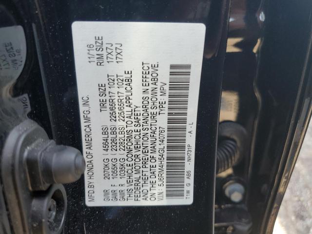 Photo 11 VIN: 5J6RM4H54GL140767 - HONDA CR-V EX 