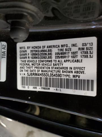 Photo 12 VIN: 5J6RM4H55DL054590 - HONDA CR-V EX 