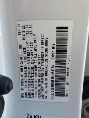 Photo 13 VIN: 5J6RM4H55DL088738 - HONDA CR-V EX 