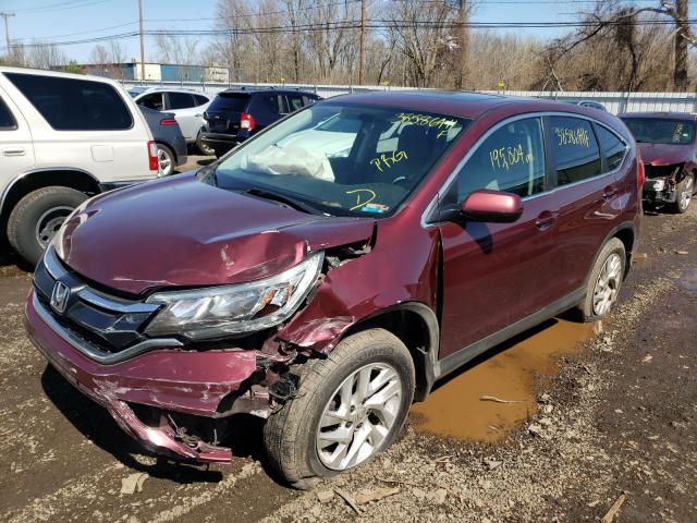 Photo 1 VIN: 5J6RM4H55FL096003 - HONDA CR-V EX 