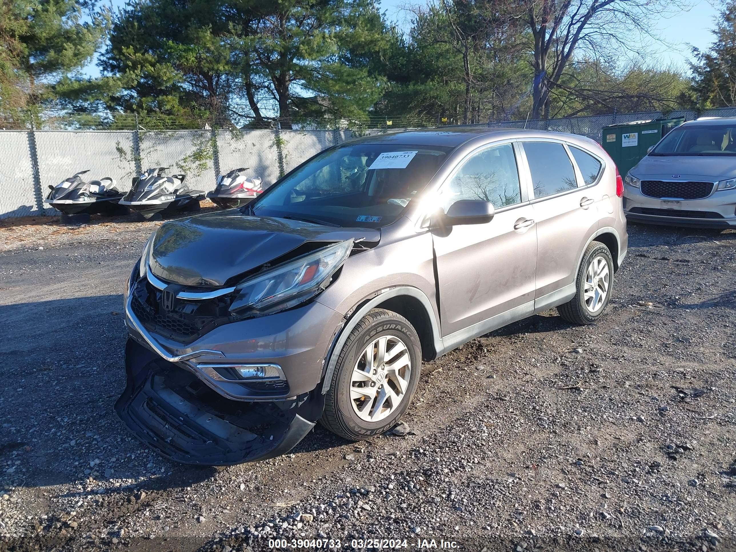 Photo 1 VIN: 5J6RM4H56FL008317 - HONDA CR-V 