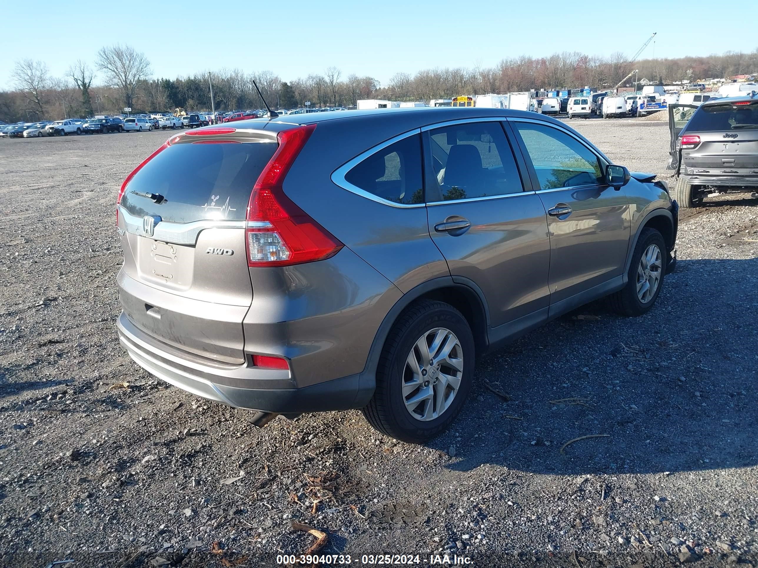 Photo 3 VIN: 5J6RM4H56FL008317 - HONDA CR-V 