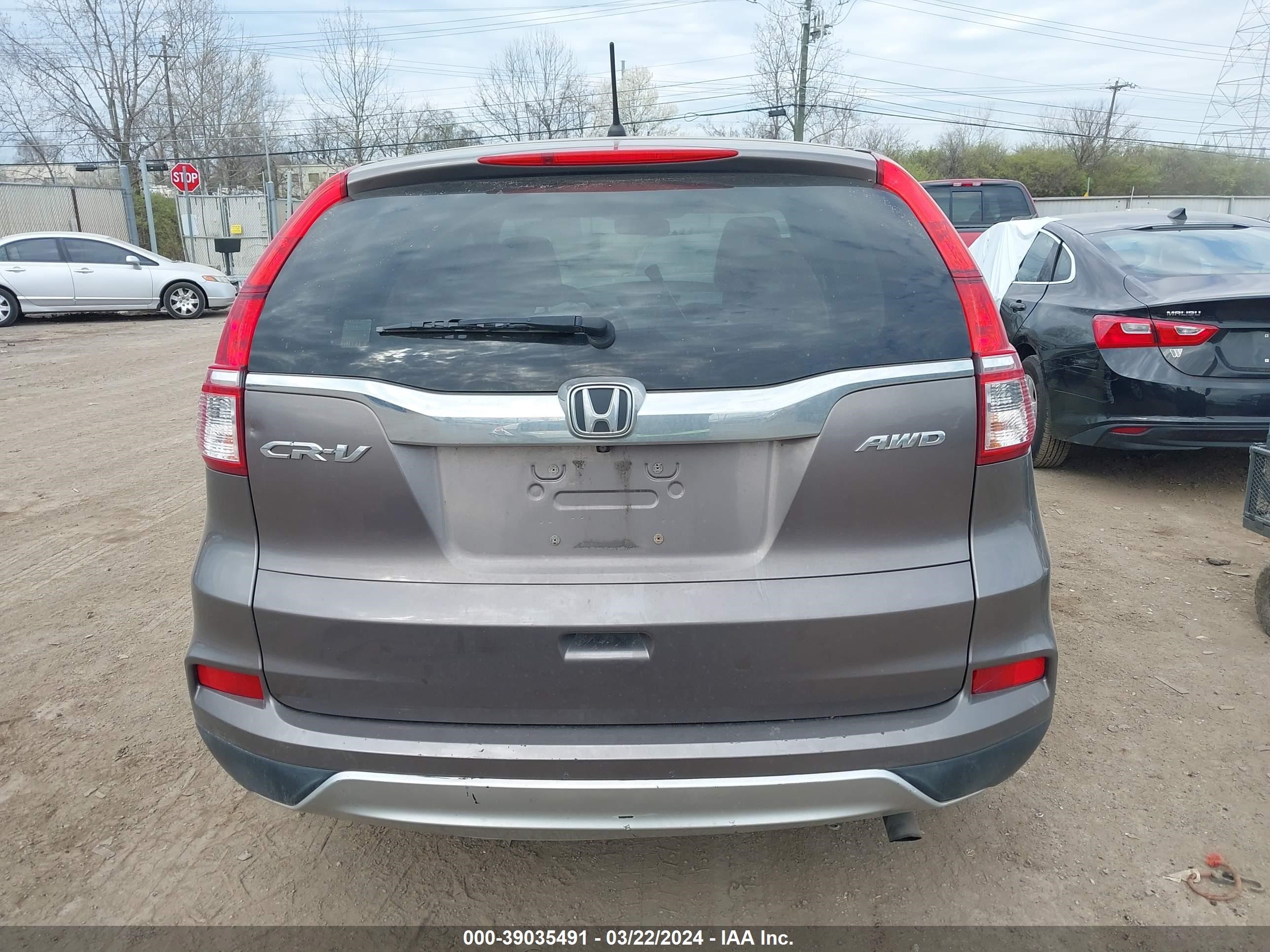 Photo 15 VIN: 5J6RM4H56FL103234 - HONDA CR-V 