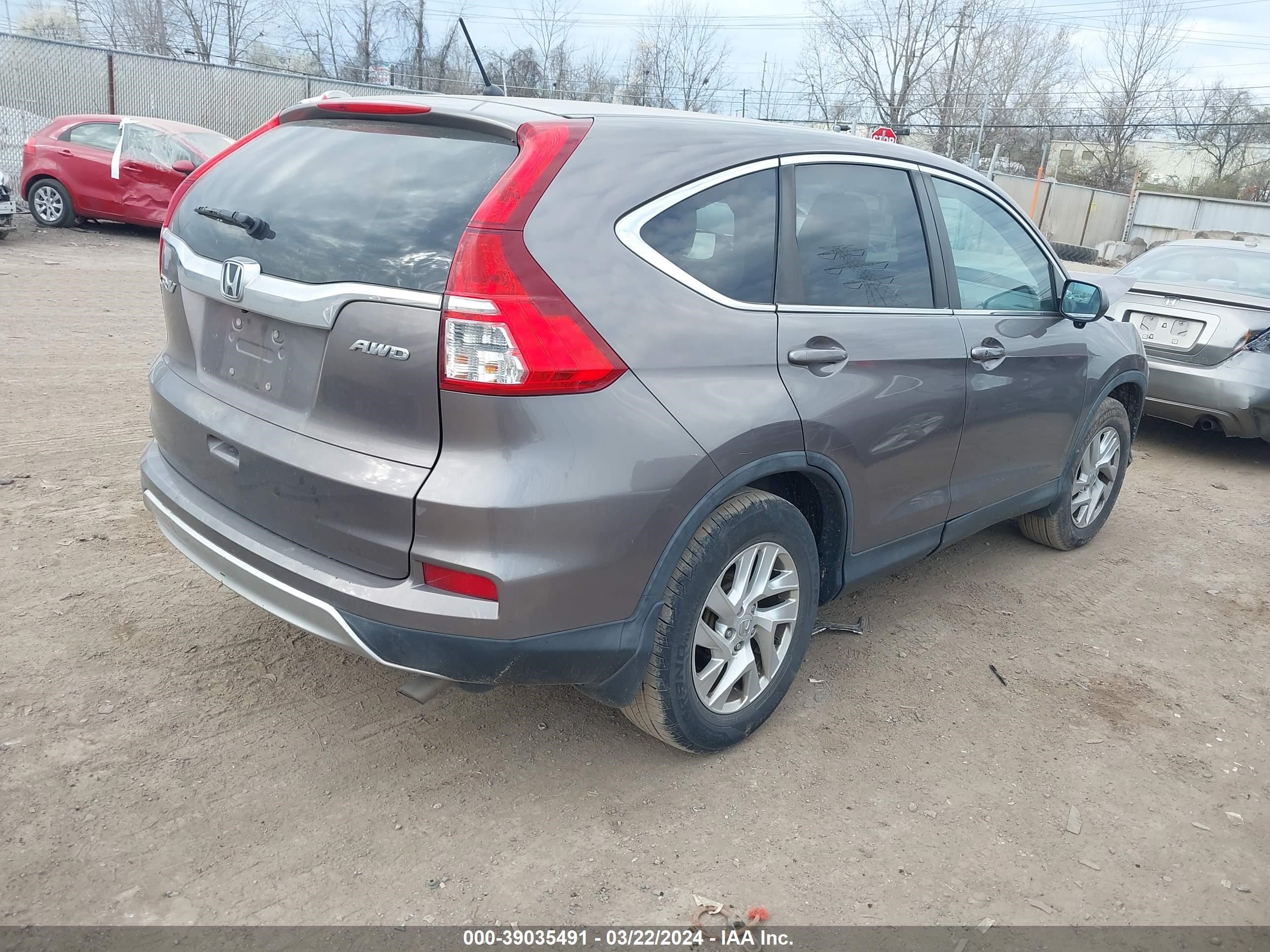 Photo 3 VIN: 5J6RM4H56FL103234 - HONDA CR-V 