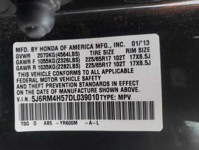 Photo 12 VIN: 5J6RM4H57DL039010 - HONDA CR-V EX 