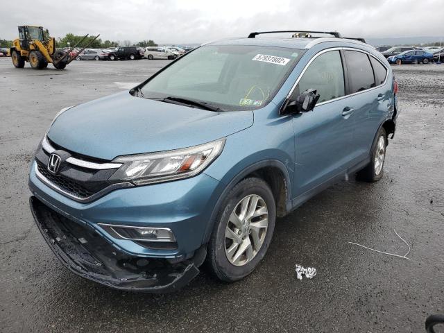 Photo 1 VIN: 5J6RM4H57FL004194 - HONDA CR-V EX 