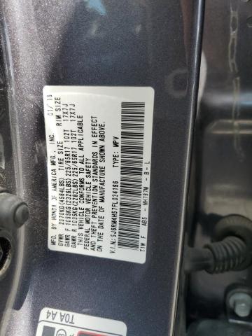 Photo 11 VIN: 5J6RM4H57FL034196 - HONDA CR-V EX 