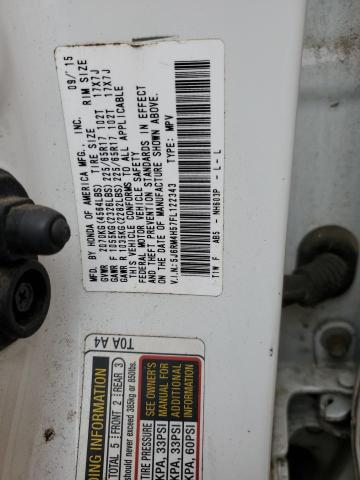 Photo 11 VIN: 5J6RM4H57FL122343 - HONDA CR-V EX 