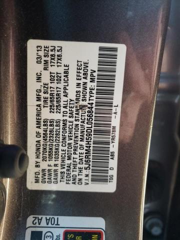 Photo 11 VIN: 5J6RM4H59DL056844 - HONDA CRV 