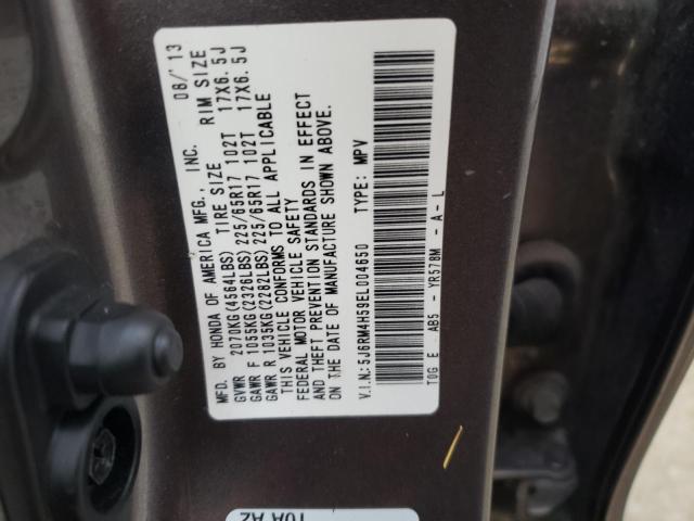 Photo 11 VIN: 5J6RM4H59EL004650 - HONDA CRV 