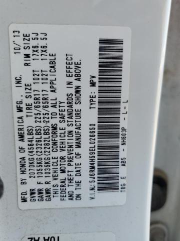 Photo 12 VIN: 5J6RM4H59EL026650 - HONDA CR-V EX 