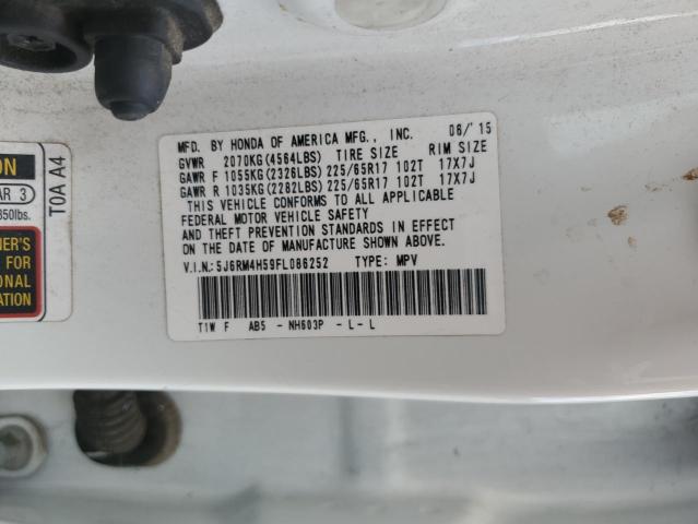 Photo 12 VIN: 5J6RM4H59FL086252 - HONDA CRV 