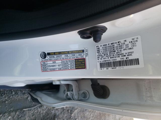 Photo 9 VIN: 5J6RM4H5XFL132624 - HONDA CR-V EX 