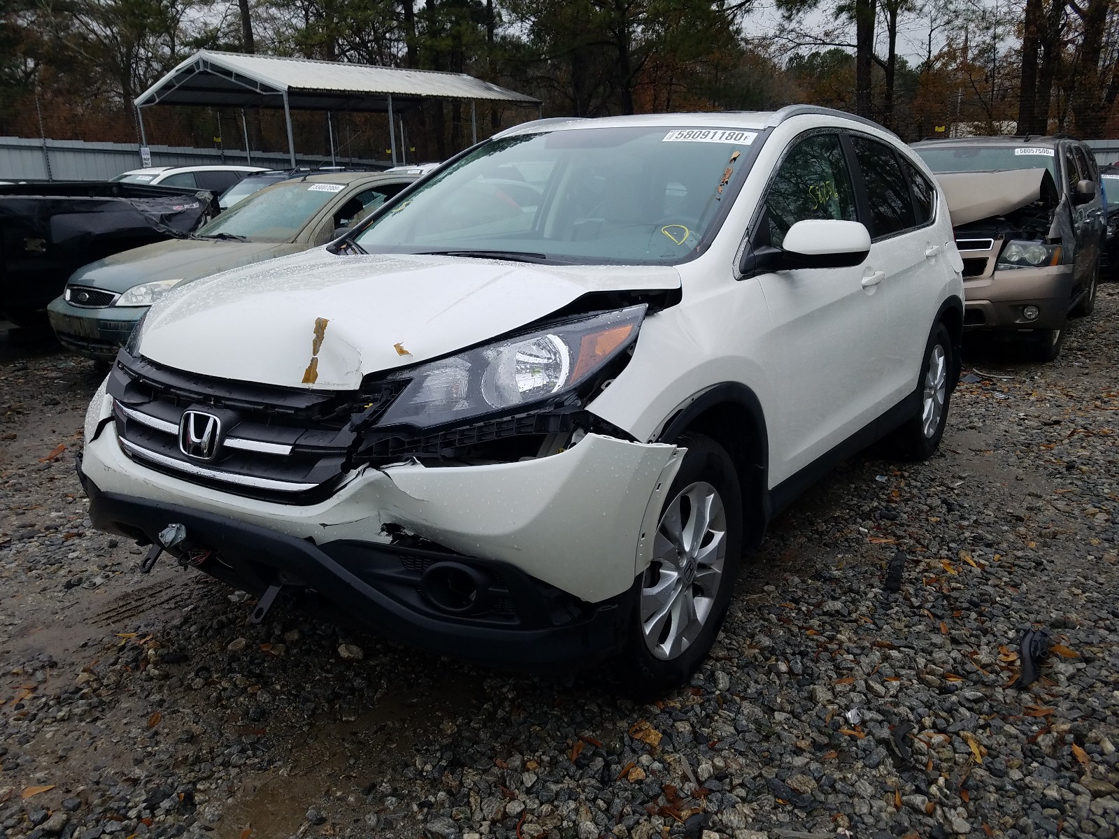 Photo 1 VIN: 5J6RM4H70DL030182 - HONDA CR-V EXL 