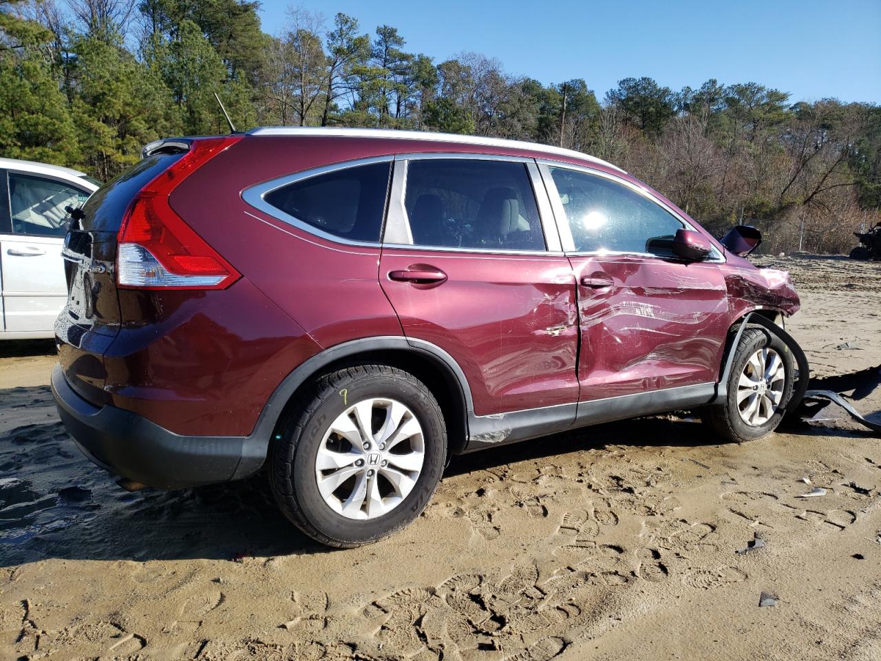 Photo 2 VIN: 5J6RM4H70EL012816 - HONDA CR-V 