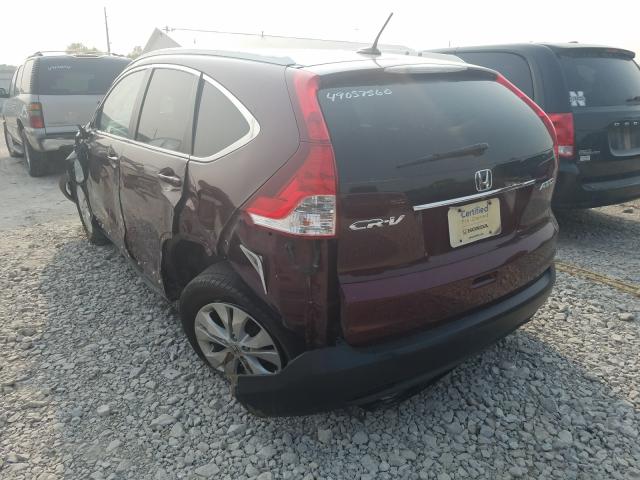 Photo 2 VIN: 5J6RM4H70EL016722 - HONDA CR-V EXL 