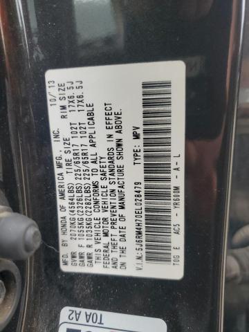 Photo 12 VIN: 5J6RM4H70EL028479 - HONDA CR-V EXL 