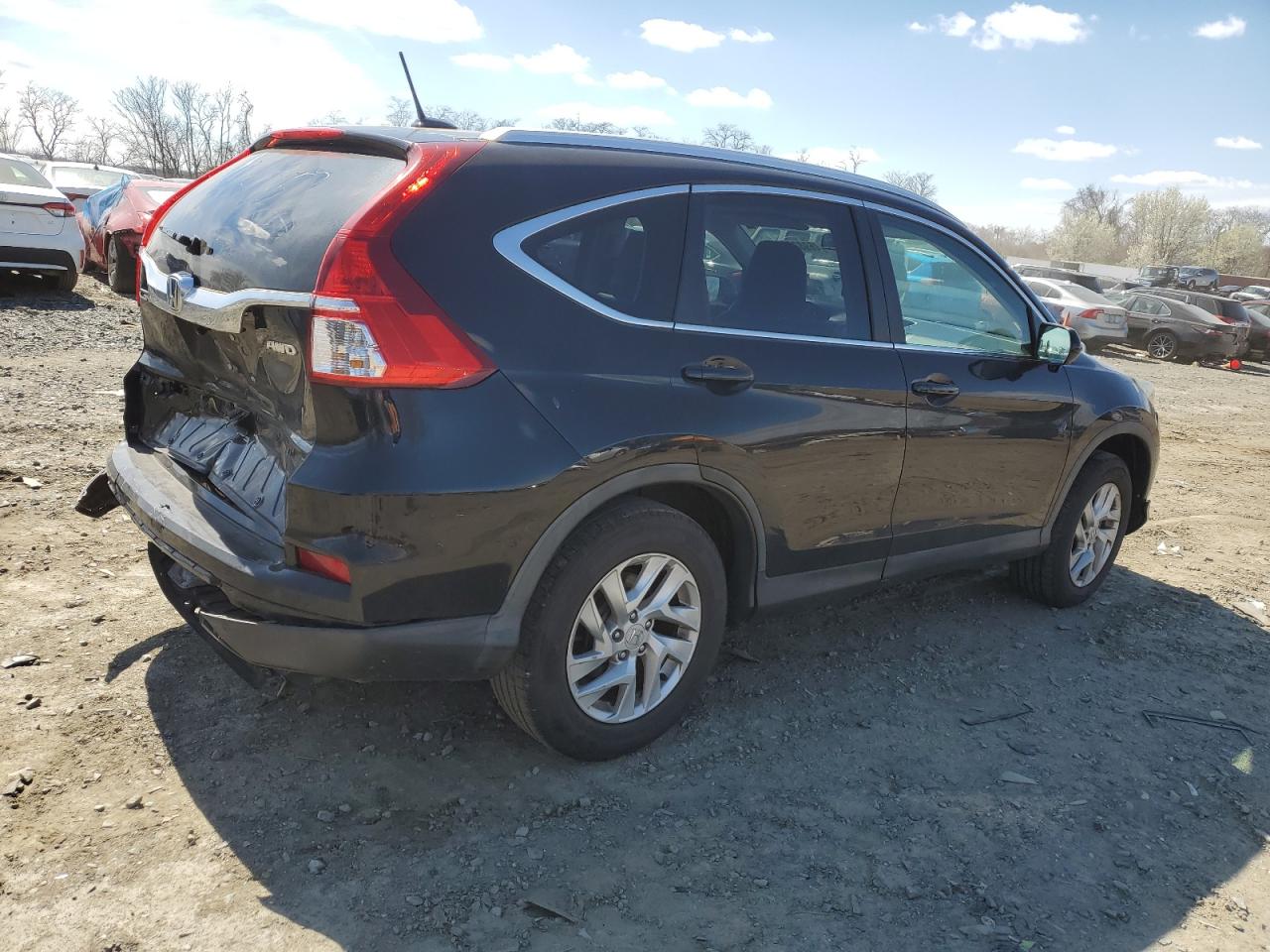 Photo 2 VIN: 5J6RM4H70FL038897 - HONDA CR-V 