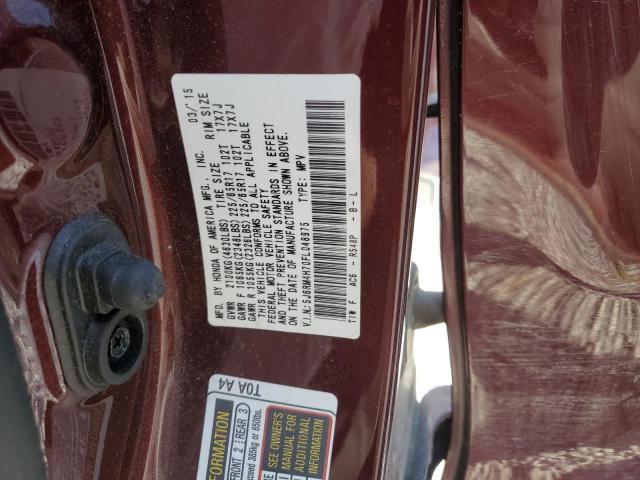 Photo 11 VIN: 5J6RM4H70FL048975 - HONDA CR-V EXL 