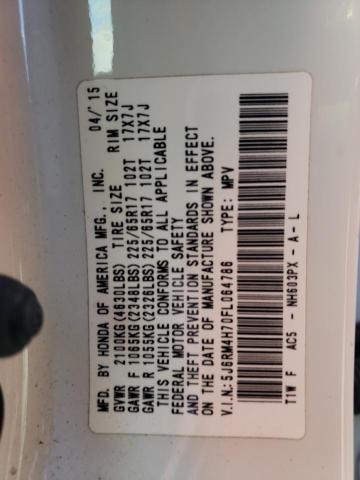 Photo 11 VIN: 5J6RM4H70FL064786 - HONDA CR-V EXL 