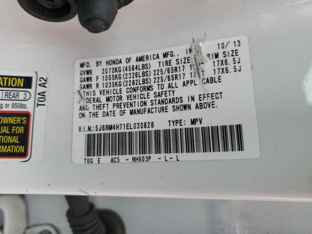 Photo 12 VIN: 5J6RM4H71EL030628 - HONDA CRV 