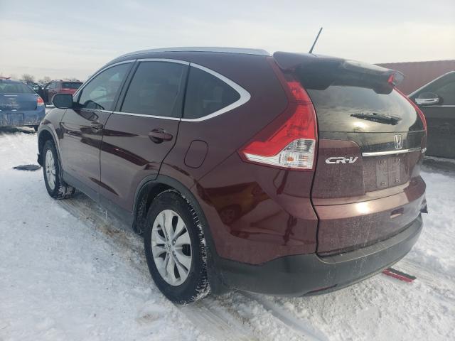 Photo 2 VIN: 5J6RM4H71EL100628 - HONDA CR-V EXL 