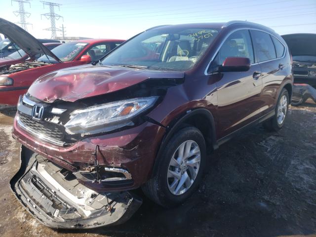 Photo 1 VIN: 5J6RM4H71FL048967 - HONDA CR-V EXL 