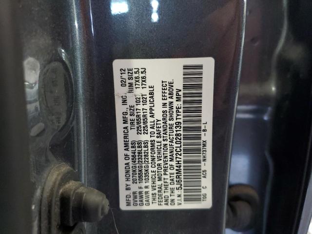 Photo 13 VIN: 5J6RM4H72CL028139 - HONDA CRV 