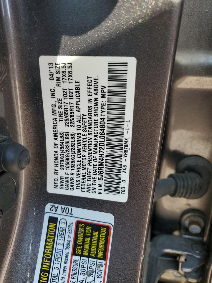 Photo 11 VIN: 5J6RM4H72DL064804 - HONDA CR-V 