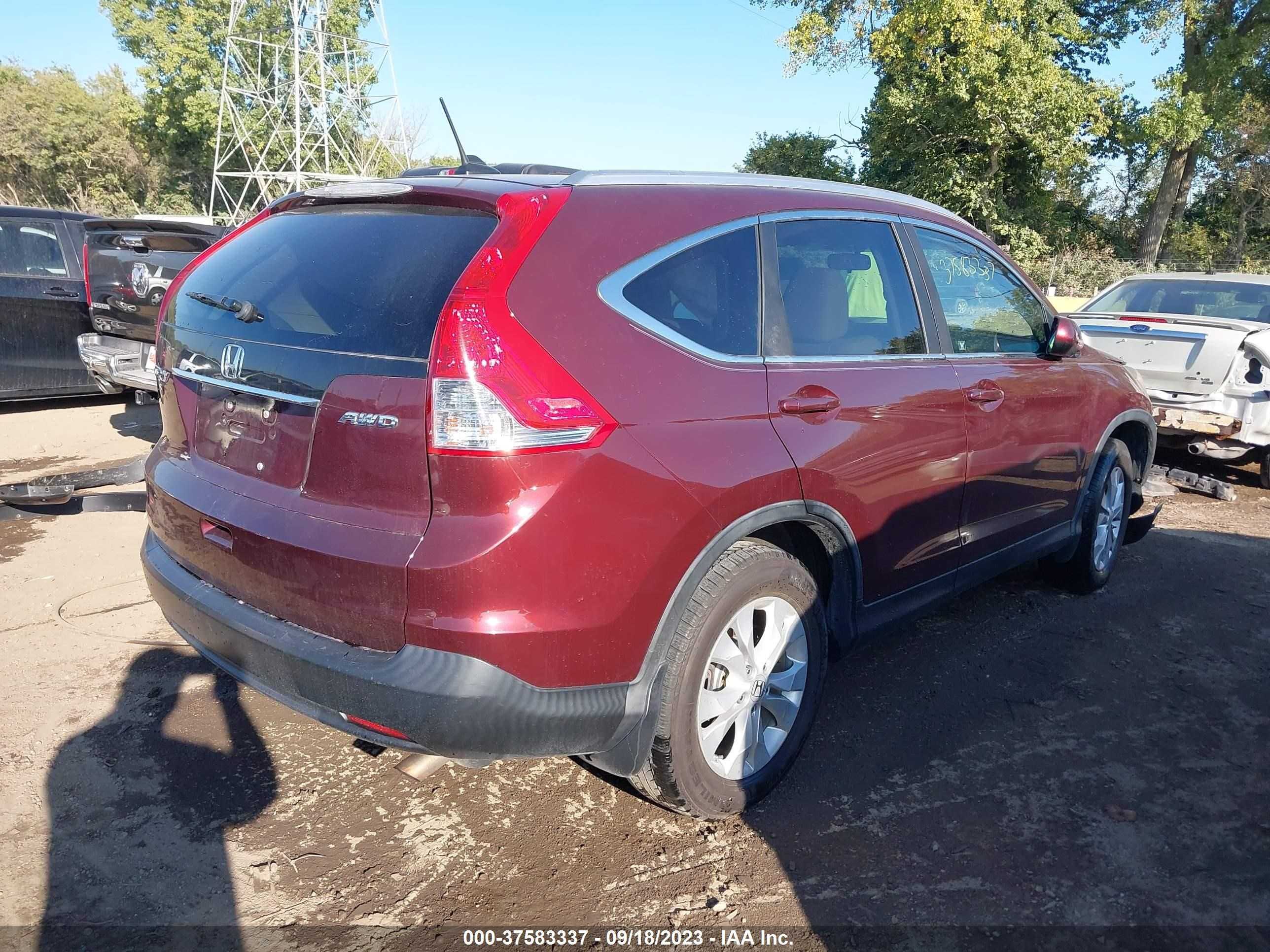 Photo 3 VIN: 5J6RM4H73CL060811 - HONDA CR-V 