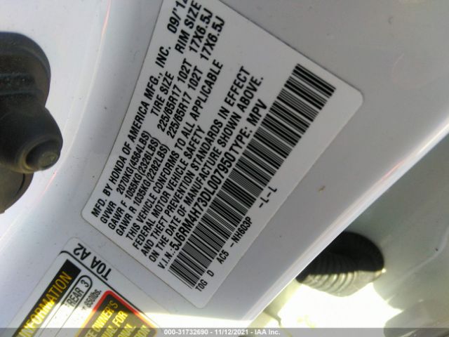 Photo 8 VIN: 5J6RM4H73DL007950 - HONDA CR-V 