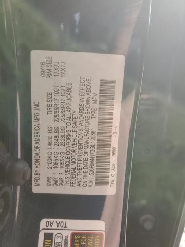 Photo 13 VIN: 5J6RM4H73GL120561 - HONDA CRV 