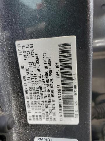 Photo 12 VIN: 5J6RM4H74EL038223 - HONDA CR-V EXL 