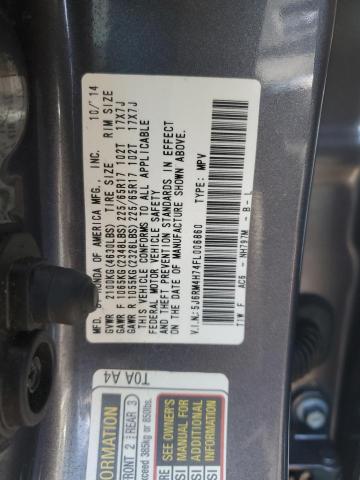 Photo 12 VIN: 5J6RM4H74FL006860 - HONDA CRV 