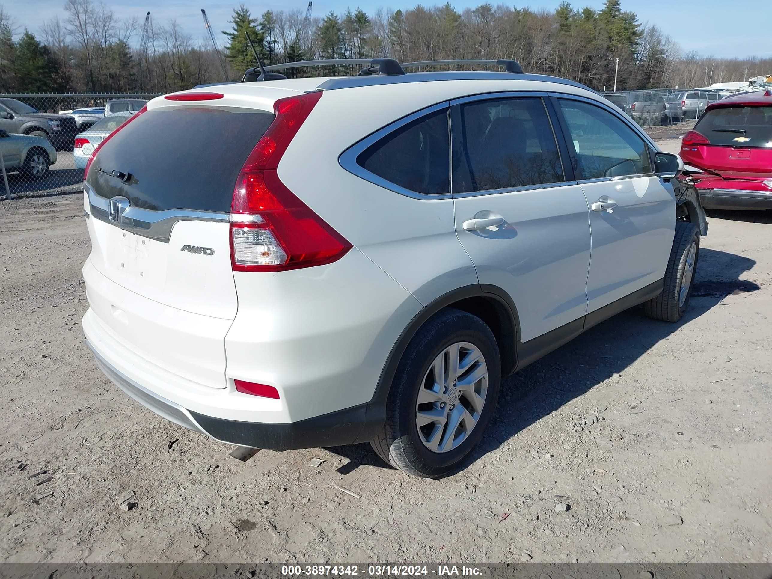 Photo 3 VIN: 5J6RM4H74FL037414 - HONDA CR-V 