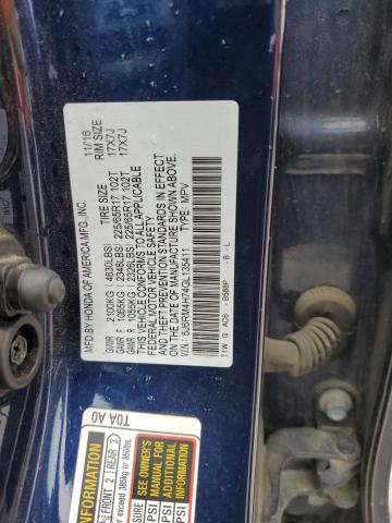 Photo 12 VIN: 5J6RM4H74GL135411 - HONDA CRV 