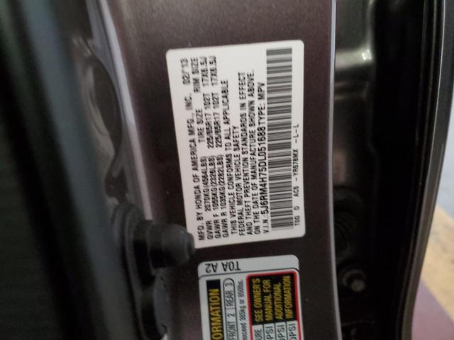 Photo 11 VIN: 5J6RM4H75DL051688 - HONDA CRV 