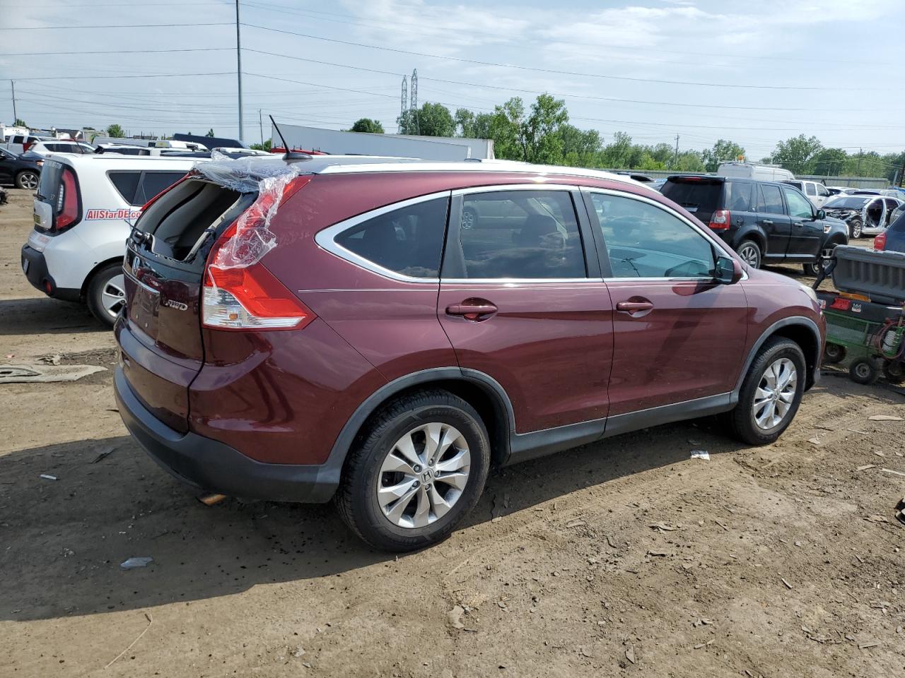 Photo 2 VIN: 5J6RM4H75EL091853 - HONDA CR-V 