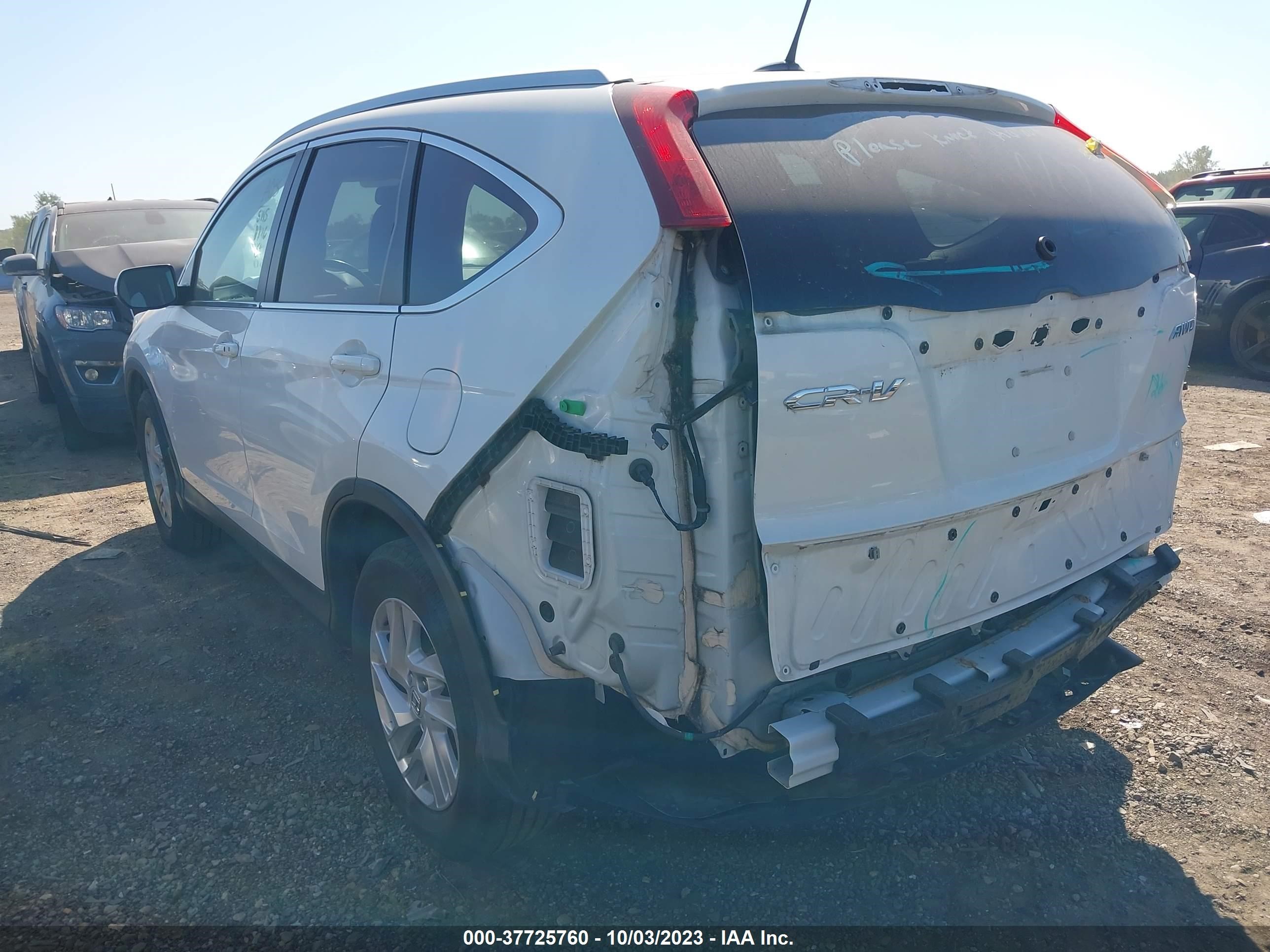 Photo 2 VIN: 5J6RM4H75FL108877 - HONDA CR-V 