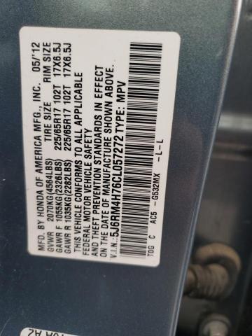 Photo 13 VIN: 5J6RM4H76CL057272 - HONDA CR-V EXL 