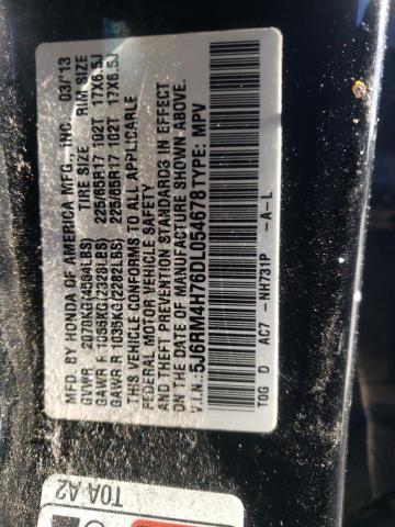 Photo 11 VIN: 5J6RM4H76DL054678 - HONDA CR-V EXL 