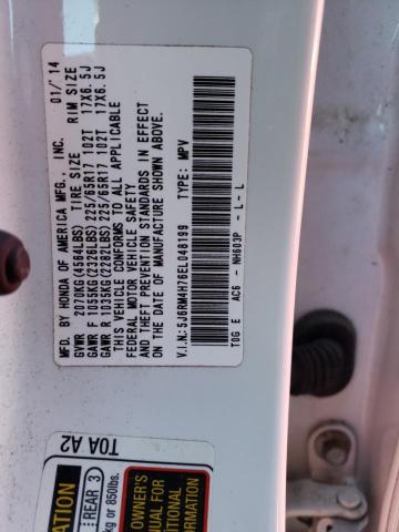 Photo 11 VIN: 5J6RM4H76EL048199 - HONDA CRV 