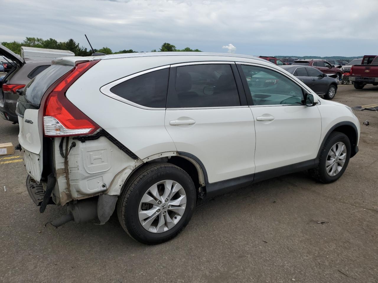 Photo 2 VIN: 5J6RM4H77EL079848 - HONDA CR-V 